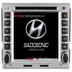 Phương đông Auto DVD Sadosonic V99 theo xe Hyundai SANTAFE 2007 đến 2012 | DVD V99 SANTAFE